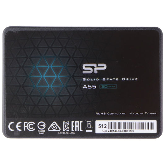 SP Silicon Power A55 3D NAND 512GB SSD (SP512GBSS3A55S25) Digital Storage - Other Hard Drives SP Silicon Power - Simple Cell Bulk Wholesale Pricing - USA Seller