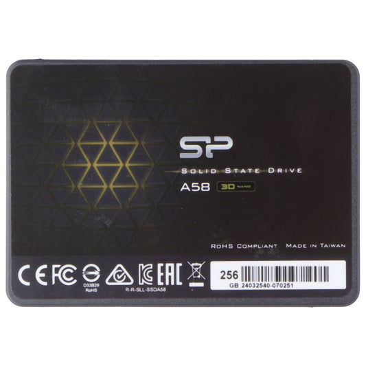 SP Silicon Power 256GB 3D NAND A58 SATA III 2.5-inch Solid State Drive Digital Storage - Other Hard Drives SP Silicon Power - Simple Cell Bulk Wholesale Pricing - USA Seller