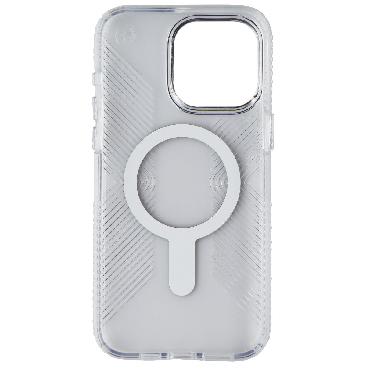 Speck Presidio2 Grip w/ Click Lock for MagSafe for iPhone 15 Pro Max - Clear Cell Phone - Cases, Covers & Skins Speck - Simple Cell Bulk Wholesale Pricing - USA Seller