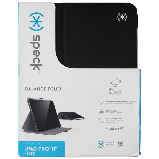 Speck Balance Folio for Apple iPad Pro 11-inch (2024) - Black iPad/Tablet Accessories - Cases, Covers, Keyboard Folios Speck - Simple Cell Bulk Wholesale Pricing - USA Seller