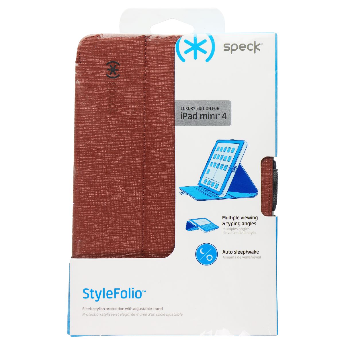 Speck Style Folio Series Luxury Edition for Apple iPad Mini 4 - Nickel Slate Cell Phone - Cases, Covers & Skins Speck - Simple Cell Bulk Wholesale Pricing - USA Seller