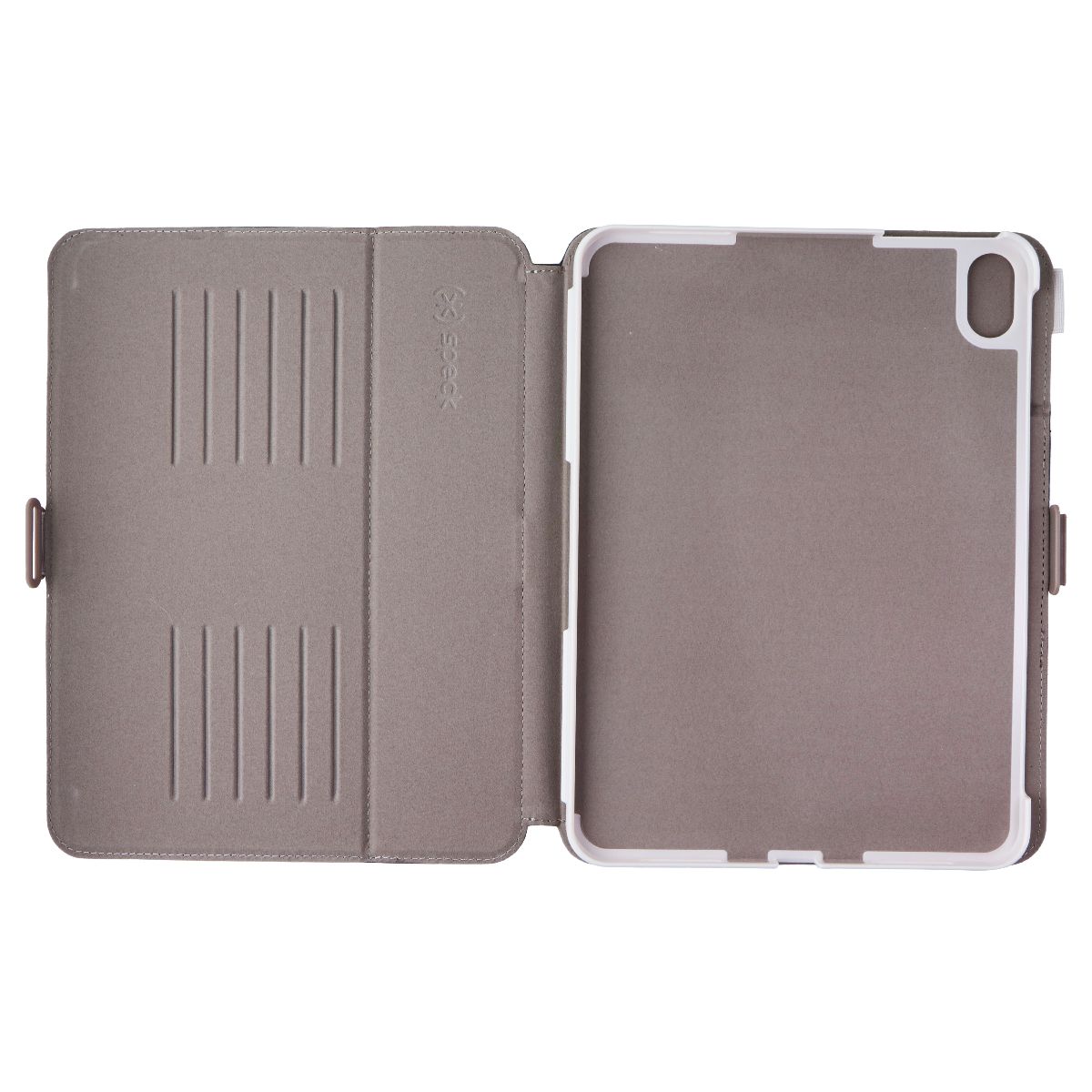Speck Balance Folio Case for Apple iPad 10th Gen (10.9-inch) - Charcoal/Almond iPad/Tablet Accessories - Cases, Covers, Keyboard Folios Speck - Simple Cell Bulk Wholesale Pricing - USA Seller