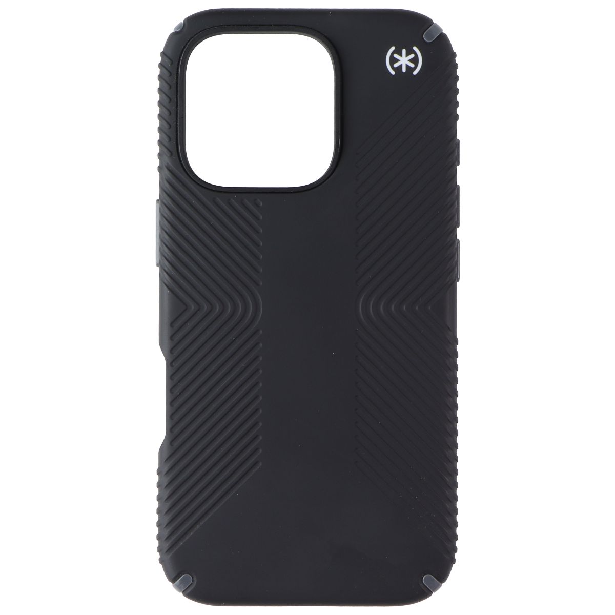 Speck Presidio2 Grip Series Case for Apple iPhone 16 Pro - Black/Slate Gray Cell Phone - Cases, Covers & Skins Speck - Simple Cell Bulk Wholesale Pricing - USA Seller