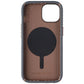 Speck Presidio2 Grip Case for MagSafe iPhone 15 - Charcoal Gray / Bronze / White