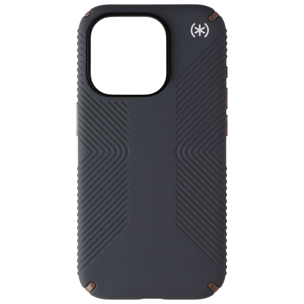 Speck Presidio2 Grip Series Case for Apple iPhone 15 Pro - Charcoal Gray Cell Phone - Cases, Covers & Skins Speck - Simple Cell Bulk Wholesale Pricing - USA Seller