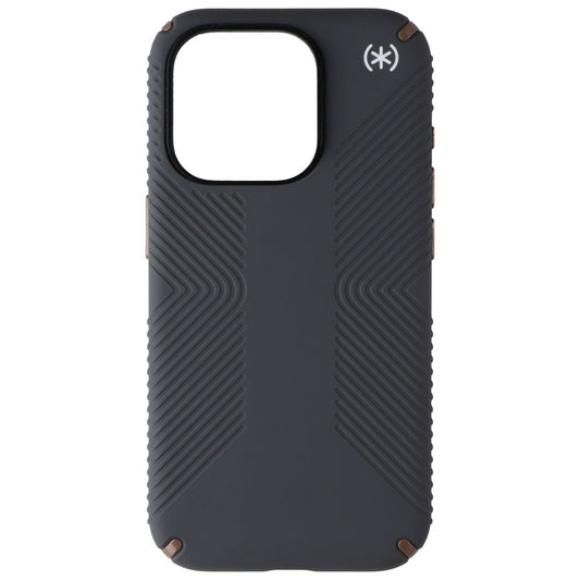 Speck Presidio2 Grip Series Case for Apple iPhone 15 Pro - Charcoal Gray Cell Phone - Cases, Covers & Skins Speck - Simple Cell Bulk Wholesale Pricing - USA Seller