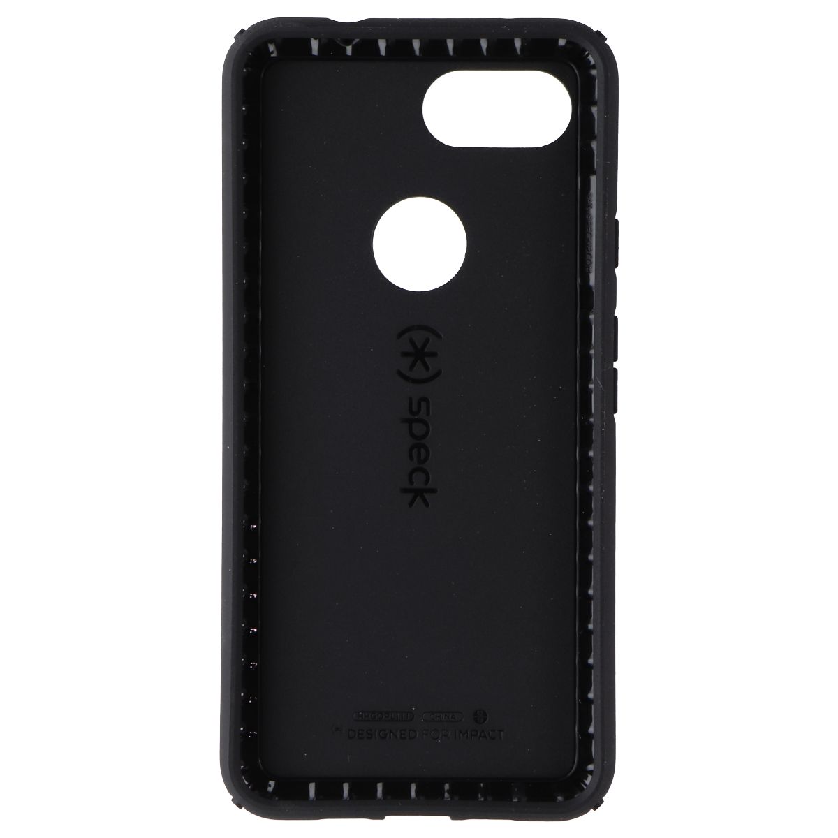 Speck Presidio Lite Series Durable Gel Case for Google Pixel 3a XL - Black Cell Phone - Cases, Covers & Skins Speck    - Simple Cell Bulk Wholesale Pricing - USA Seller