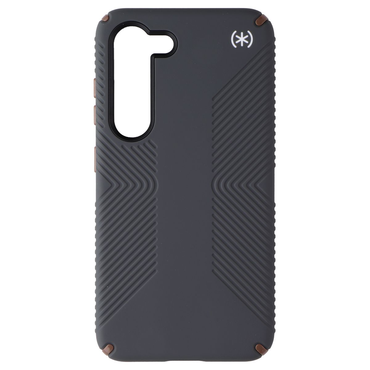 Speck Presidio 2 Grip Case for Samsung Galaxy S23 - Charcoal / Bronze Cell Phone - Cases, Covers & Skins Speck    - Simple Cell Bulk Wholesale Pricing - USA Seller