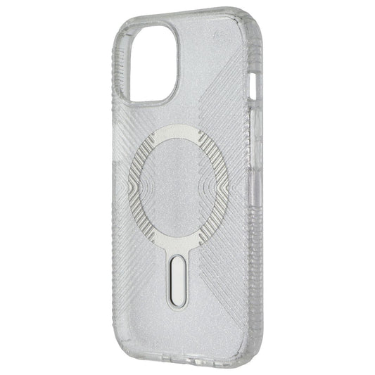 Speck Presidio Lux Grip for MagSafe for iPhone 15/14/13 - Clear Glitter Cell Phone - Cases, Covers & Skins Speck    - Simple Cell Bulk Wholesale Pricing - USA Seller