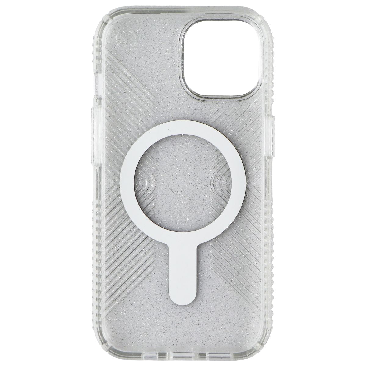 Speck Presidio Lux Grip for MagSafe for iPhone 15/14/13 - Clear Glitter Cell Phone - Cases, Covers & Skins Speck    - Simple Cell Bulk Wholesale Pricing - USA Seller