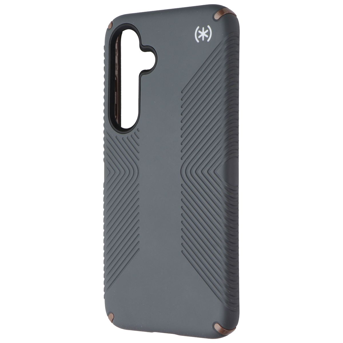 Speck Presidio2 Grip Case for Samsung Galaxy S24 - Charcoal Gray/Cool Bronze Cell Phone - Cases, Covers & Skins Speck - Simple Cell Bulk Wholesale Pricing - USA Seller