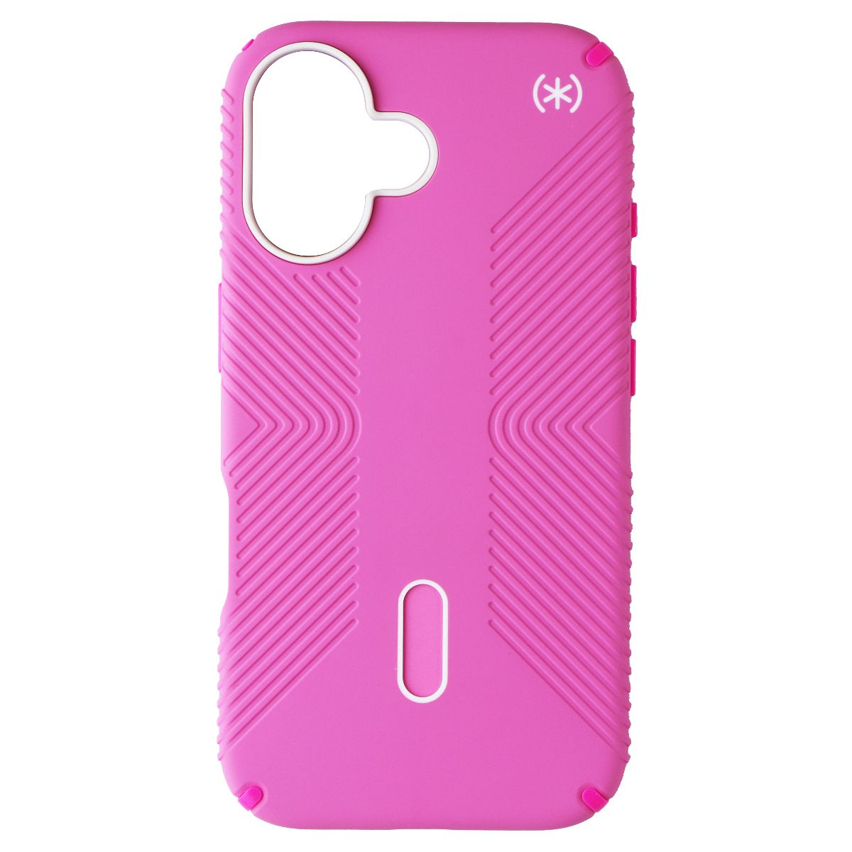 Speck Presidio2 ClickLock Grip Case for MagSafe for Apple iPhone 16 - True Pink Cell Phone - Cases, Covers & Skins Speck - Simple Cell Bulk Wholesale Pricing - USA Seller