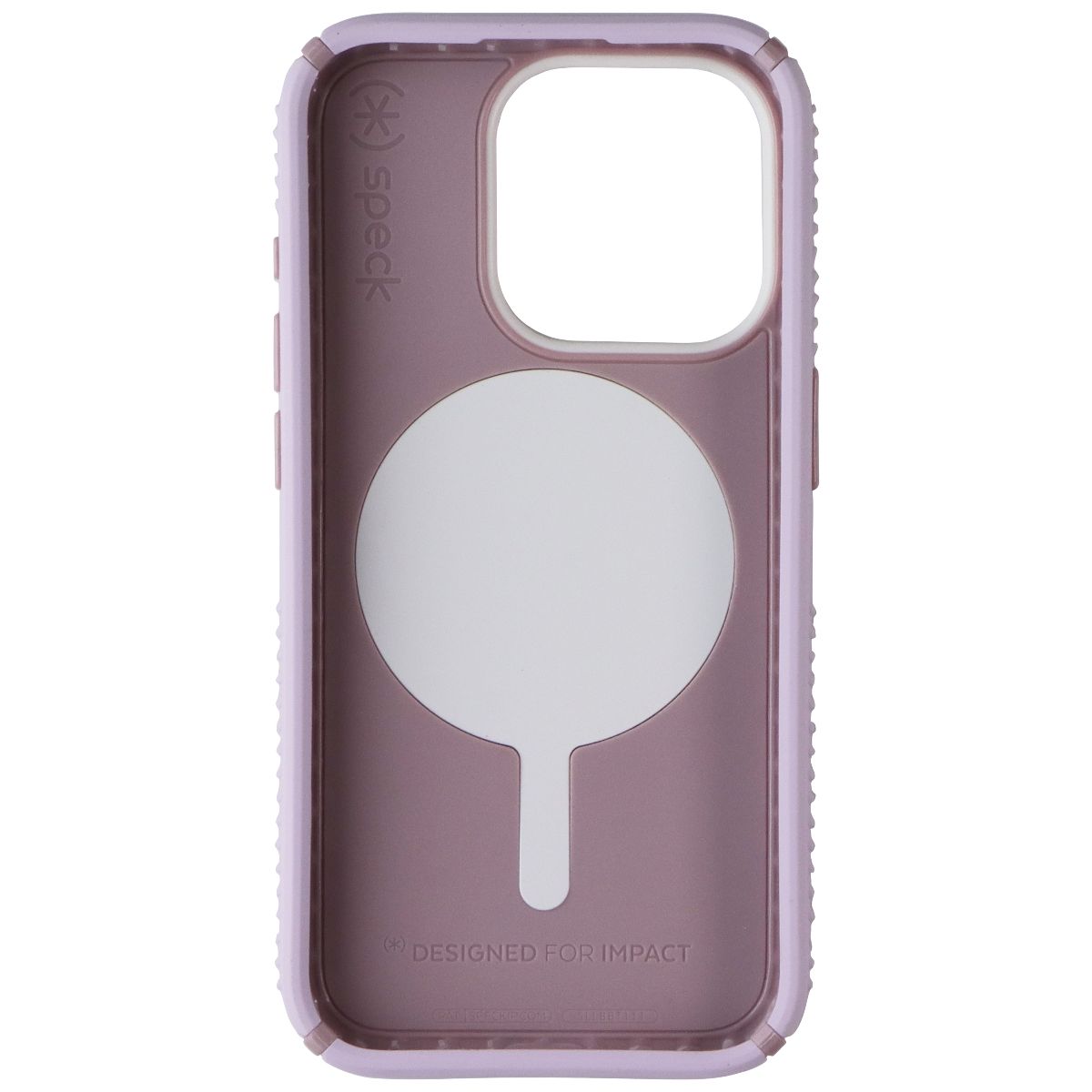Speck Presidio2 Grip Case for MagSafe for Apple iPhone 15 Pro - Lilac/Carnation Cell Phone - Cases, Covers & Skins Speck - Simple Cell Bulk Wholesale Pricing - USA Seller