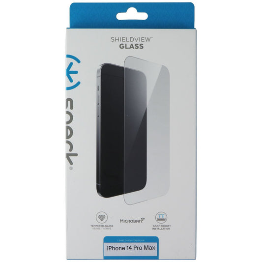 Speck ShieldView Glass Screen Protector for Apple iPhone 14 Pro Max - Clear Cell Phone - Screen Protectors Speck - Simple Cell Bulk Wholesale Pricing - USA Seller