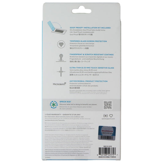 Speck ShieldView Glass Screen Protector for Apple iPhone 14 Pro Max - Clear Cell Phone - Screen Protectors Speck - Simple Cell Bulk Wholesale Pricing - USA Seller