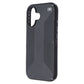 Speck Presidio2 Grip Case for Apple iPhone 16 - Black/Slate Gray Cell Phone - Cases, Covers & Skins Speck - Simple Cell Bulk Wholesale Pricing - USA Seller