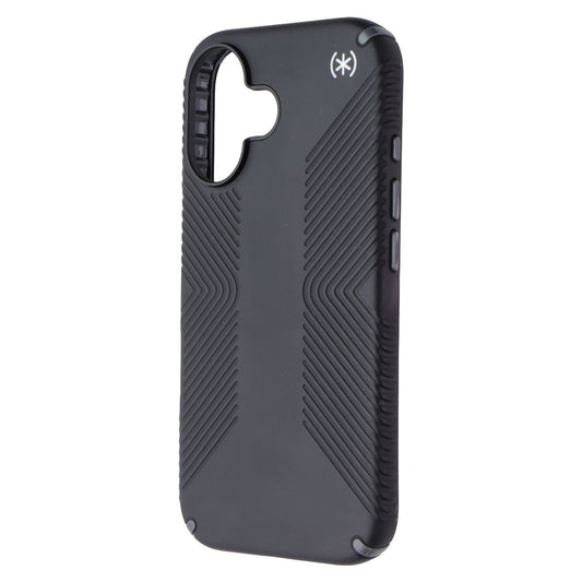 Speck Presidio2 Grip Case for Apple iPhone 16 - Black/Slate Gray Cell Phone - Cases, Covers & Skins Speck - Simple Cell Bulk Wholesale Pricing - USA Seller