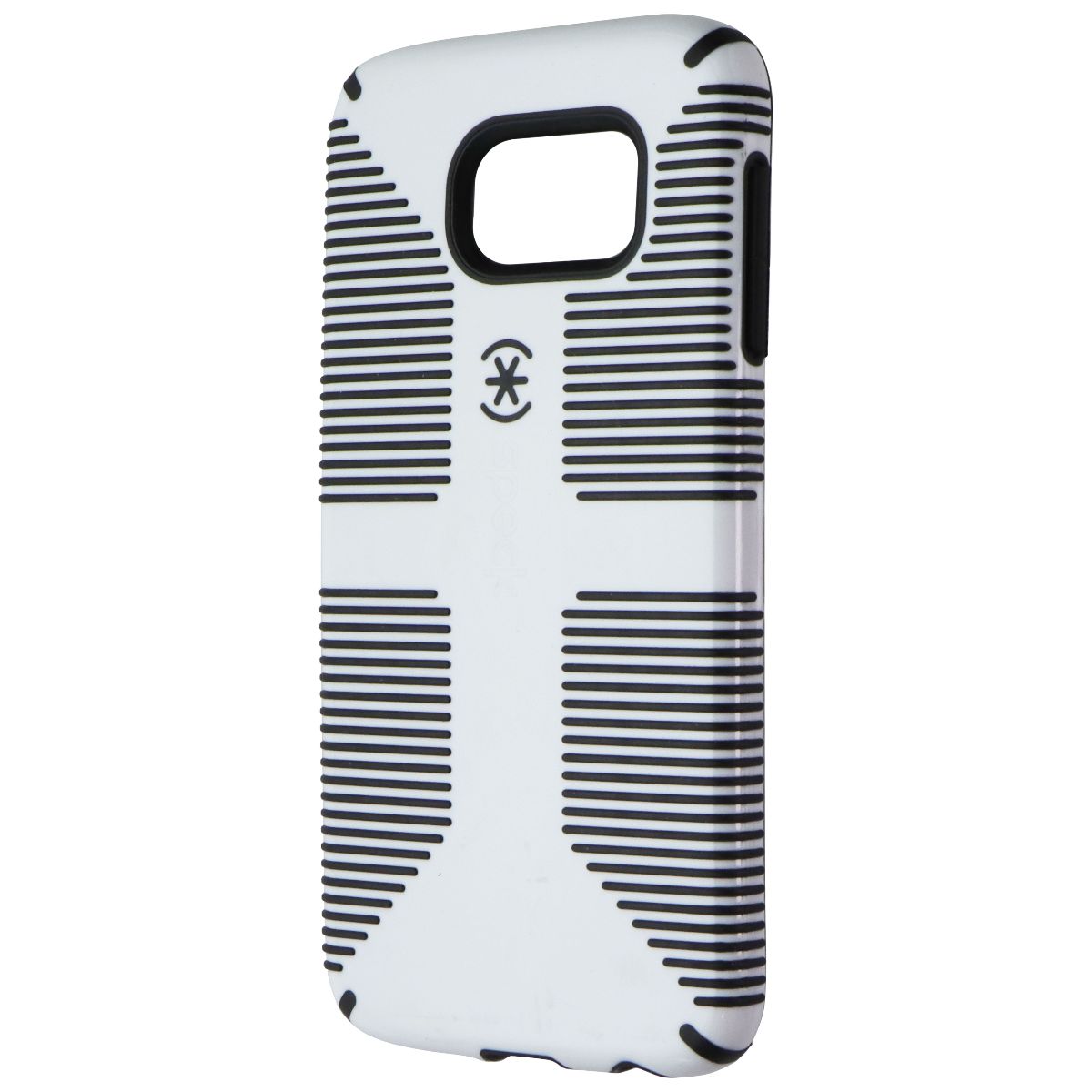 Speck CandyShell Grip Case for Samsung Galaxy S6 - White / Black Cell Phone - Cases, Covers & Skins Speck - Simple Cell Bulk Wholesale Pricing - USA Seller