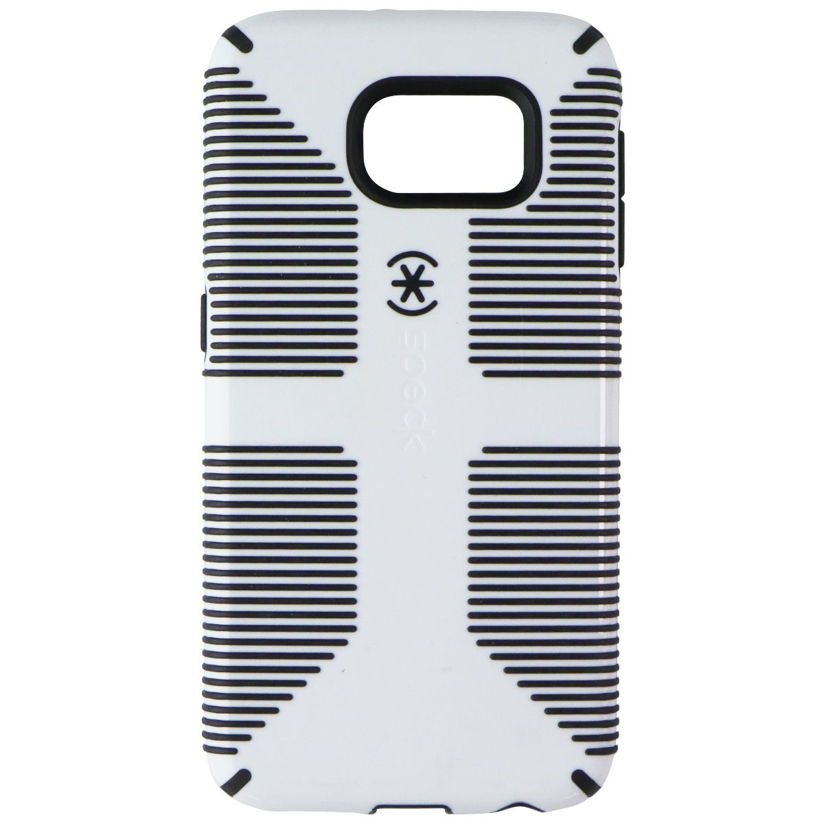 Speck CandyShell Grip Case for Samsung Galaxy S6 - White / Black Cell Phone - Cases, Covers & Skins Speck - Simple Cell Bulk Wholesale Pricing - USA Seller