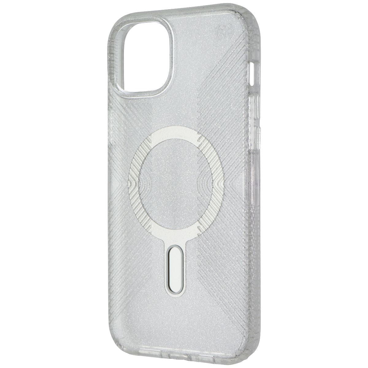 Speck Presidio w/ Click Lock for MagSafe iPhone 15 Plus/14 Plus - Clear/Glitter Cell Phone - Cases, Covers & Skins Speck - Simple Cell Bulk Wholesale Pricing - USA Seller