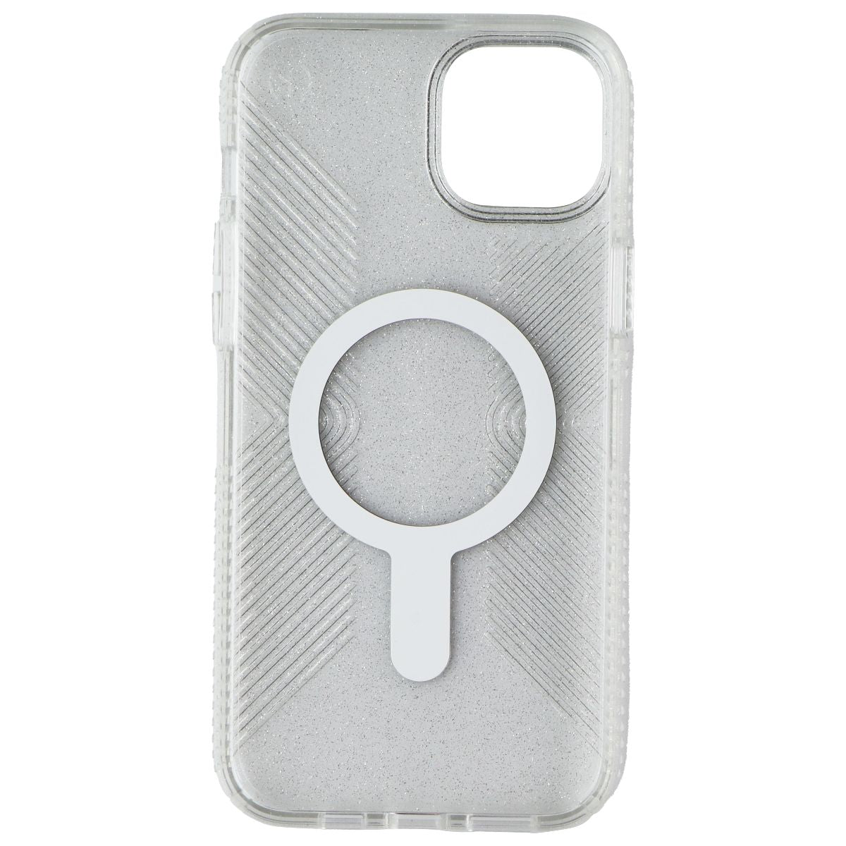 Speck Presidio w/ Click Lock for MagSafe iPhone 15 Plus/14 Plus - Clear/Glitter Cell Phone - Cases, Covers & Skins Speck - Simple Cell Bulk Wholesale Pricing - USA Seller