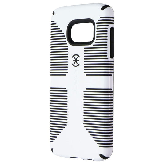 Speck CandyShell Grip Case for Samsung Galaxy S6 Edge - White & Black Cell Phone - Cases, Covers & Skins Speck - Simple Cell Bulk Wholesale Pricing - USA Seller