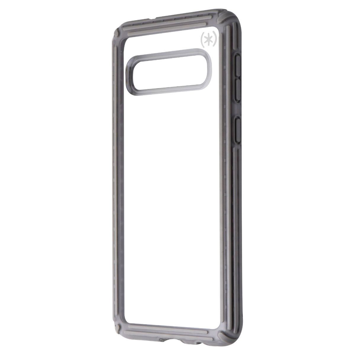 Speck Presidio V-Grip Series Case for Samsung Galaxy S10 - Clear / Gray Cell Phone - Cases, Covers & Skins Speck - Simple Cell Bulk Wholesale Pricing - USA Seller