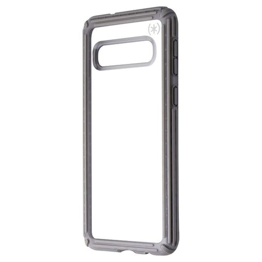 Speck Presidio V-Grip Series Case for Samsung Galaxy S10 - Clear / Gray Cell Phone - Cases, Covers & Skins Speck - Simple Cell Bulk Wholesale Pricing - USA Seller