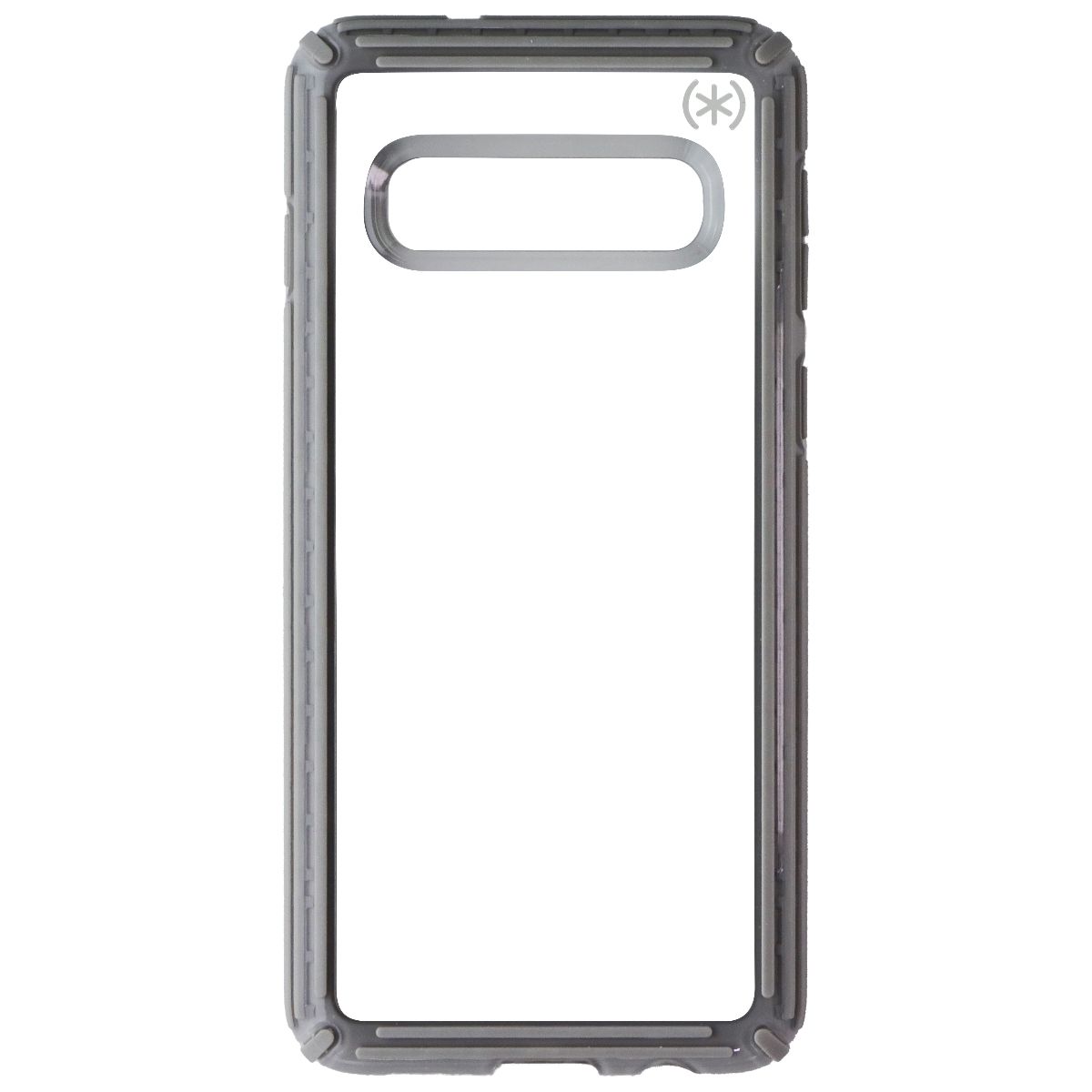 Speck Presidio V-Grip Series Case for Samsung Galaxy S10 - Clear / Gray Cell Phone - Cases, Covers & Skins Speck - Simple Cell Bulk Wholesale Pricing - USA Seller