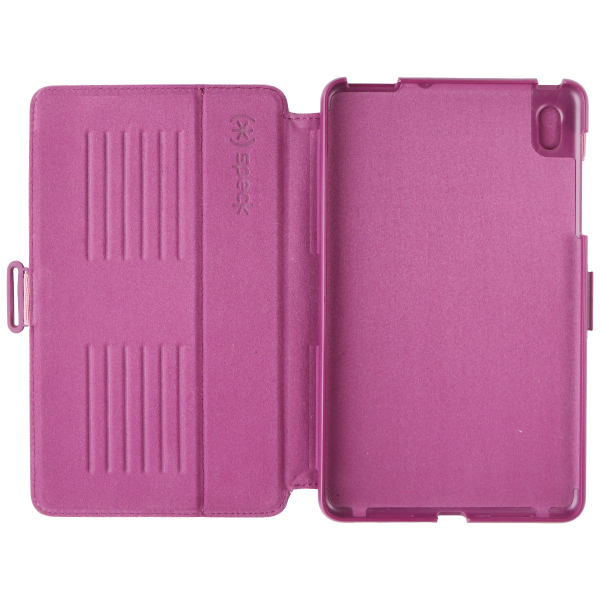 Speck Balance Folio Series Case for TCL EZ Tab 8 - Royal Pink/Lush Burgundy