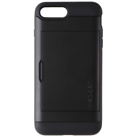 Spigen Slim Armor CS Series Case for Apple iPhone 8+ / 7+ PLUS - Black Cell Phone - Cases, Covers & Skins Spigen - Simple Cell Bulk Wholesale Pricing - USA Seller