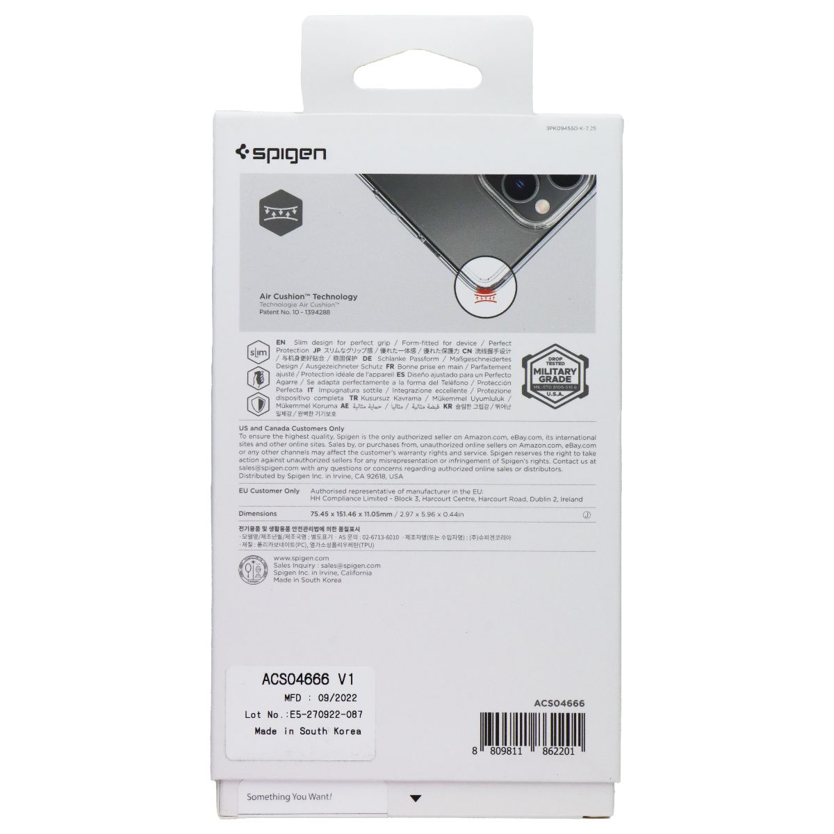 Spigen Crystal Hybrid Series Case for Apple iPhone 14 Pro - Clear