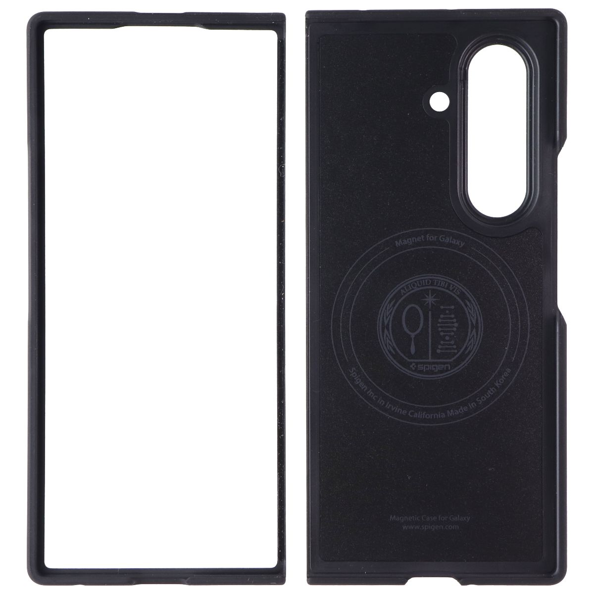Spigen Thin Fit Series Magnetic Case for Samsung Galaxy Z Fold7 - Black Cell Phone - Cases, Covers & Skins Spigen - Simple Cell Bulk Wholesale Pricing - USA Seller