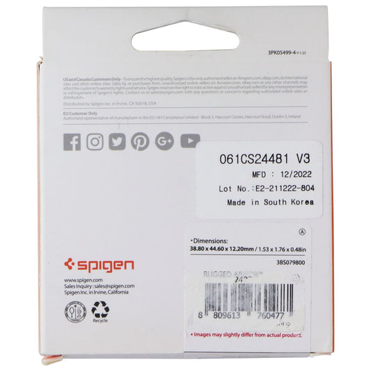 Spigen Rugged Armor Case for Apple Watch 9/8/SE2/7/6/5/4 41-40mm - Rose Gold Smart Watch Accessories - Smart Watch Cases Spigen - Simple Cell Bulk Wholesale Pricing - USA Seller