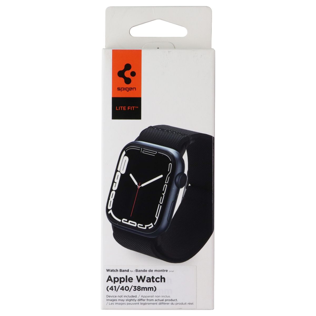 Spigen Lite Fit Series Watch Band for Apple Watch 41/40/38mm - Black