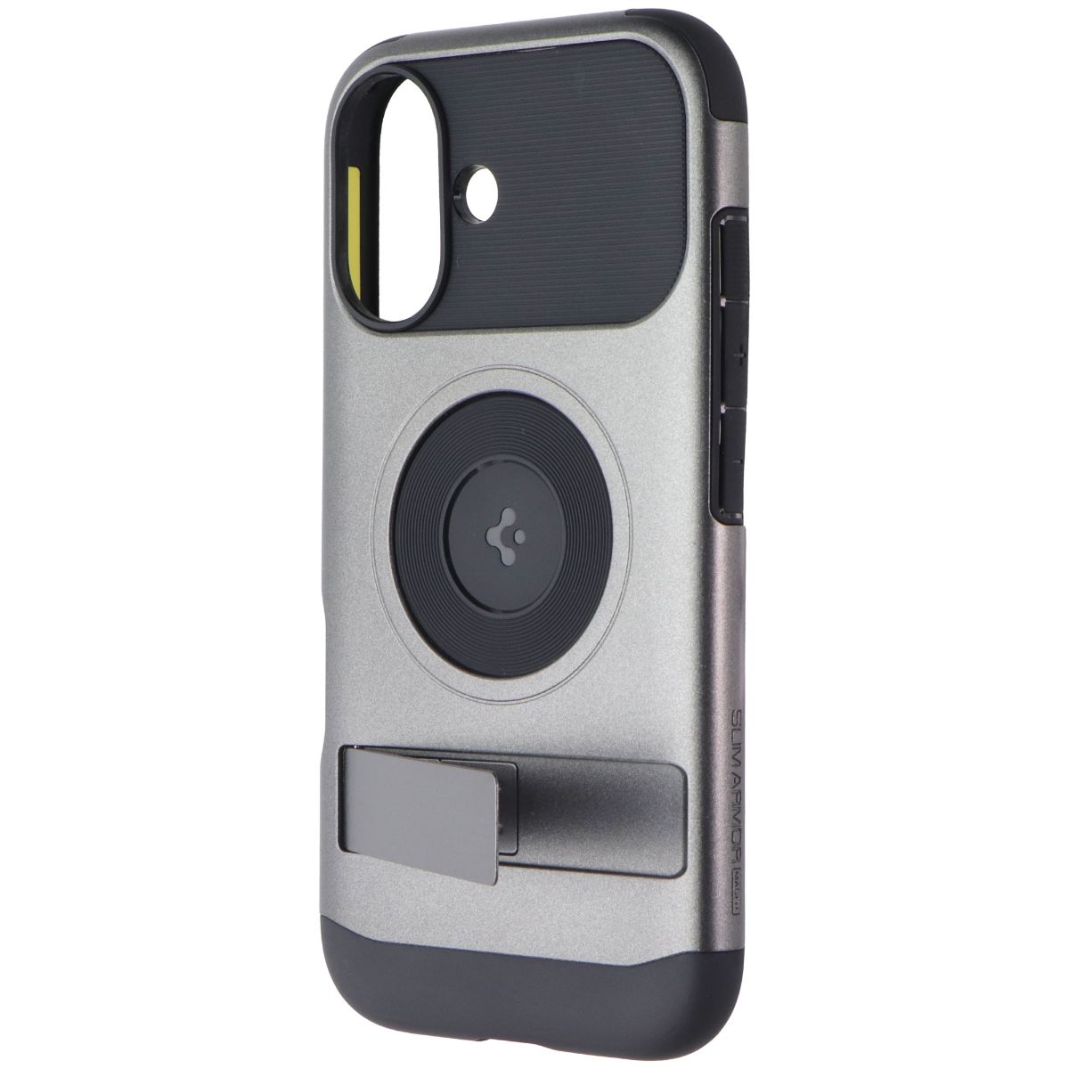 Spigen Slim Armor Case for MagSafe for Apple iPhone 16 - Gunmetal Cell Phone - Cases, Covers & Skins Spigen - Simple Cell Bulk Wholesale Pricing - USA Seller