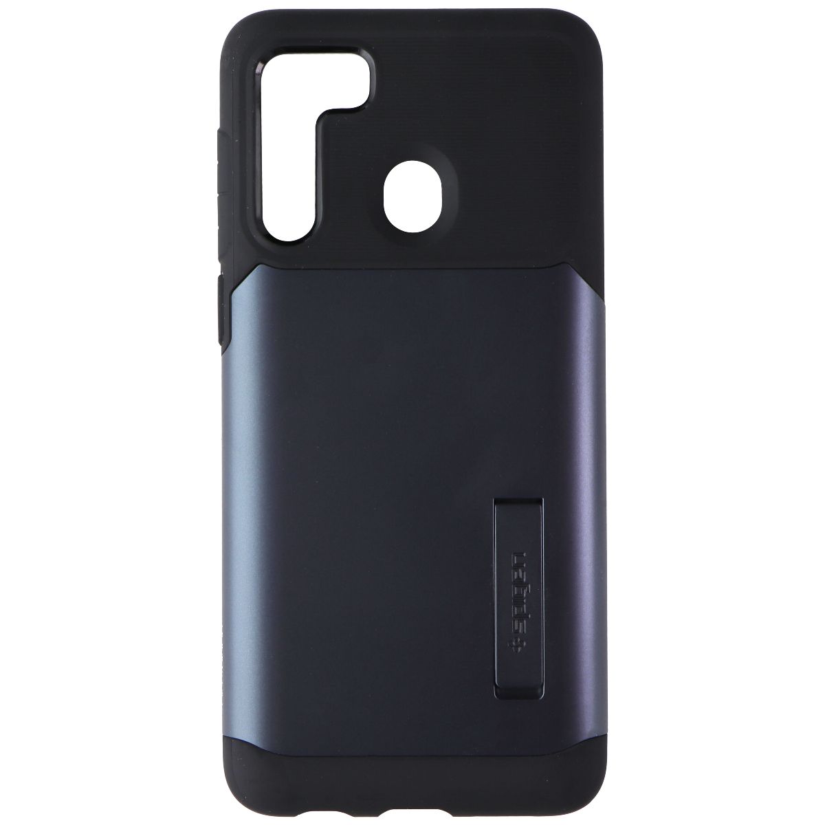 Spigen Slim Armor Series Case for Samsung Galaxy A21 - Metal Slate Cell Phone - Cases, Covers & Skins Spigen - Simple Cell Bulk Wholesale Pricing - USA Seller