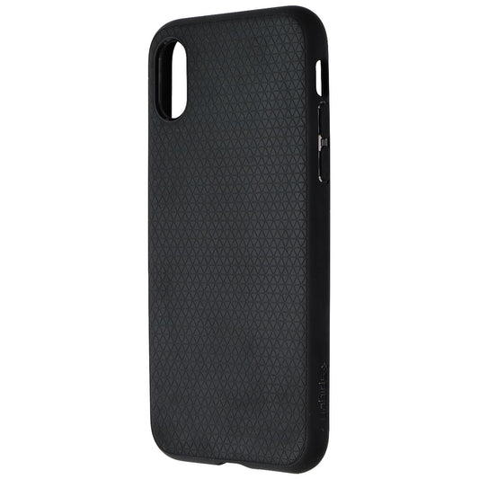 Spigen Liquid Air Series Case for Apple iPhone Xs/X - Matte Black Cell Phone - Cases, Covers & Skins Spigen - Simple Cell Bulk Wholesale Pricing - USA Seller