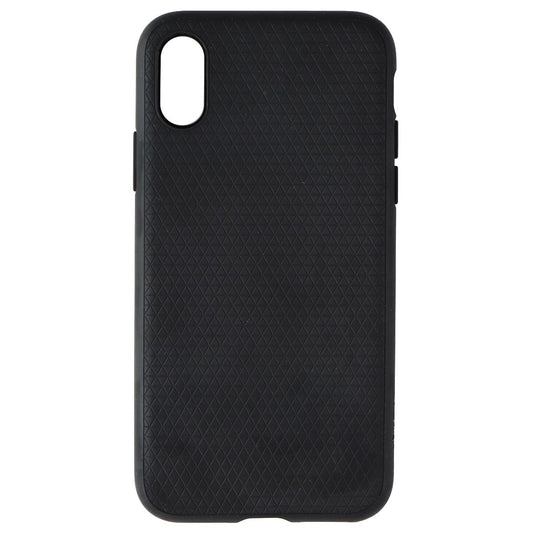 Spigen Liquid Air Series Case for Apple iPhone Xs/X - Matte Black Cell Phone - Cases, Covers & Skins Spigen - Simple Cell Bulk Wholesale Pricing - USA Seller