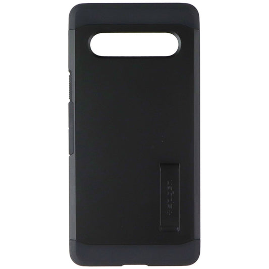 Spigen Tough Armor Case with Kickstand for Google Pixel 7a - Black Cell Phone - Cases, Covers & Skins Spigen - Simple Cell Bulk Wholesale Pricing - USA Seller