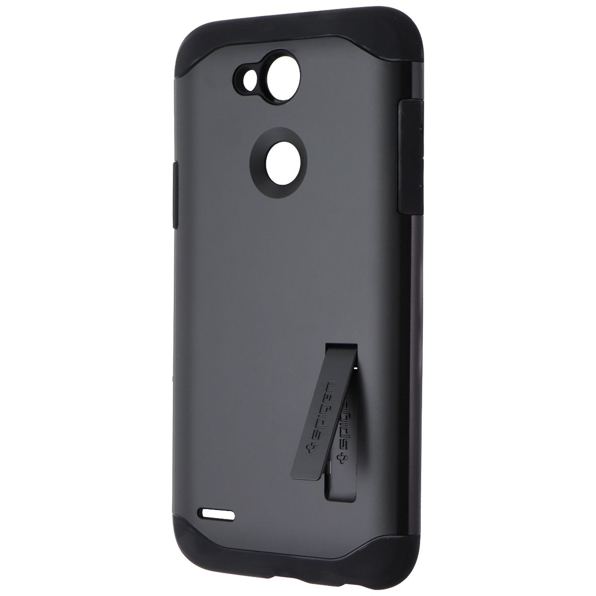 Spigen Slim Armor Hardshell Case with Kickstand for LG X power 3 - Black Cell Phone - Cases, Covers & Skins Spigen - Simple Cell Bulk Wholesale Pricing - USA Seller