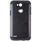 Spigen Slim Armor Hardshell Case with Kickstand for LG X power 3 - Black Cell Phone - Cases, Covers & Skins Spigen - Simple Cell Bulk Wholesale Pricing - USA Seller