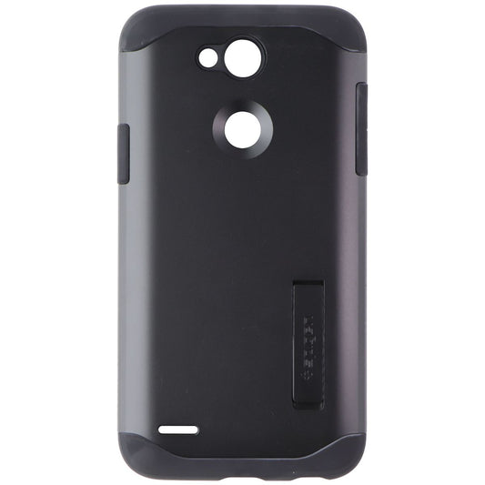 Spigen Slim Armor Hardshell Case with Kickstand for LG X power 3 - Black