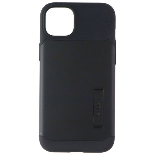 Spigen Slim Armor Series Case with Kickstand for Apple iPhone 14 Plus - Black Cell Phone - Cases, Covers & Skins Spigen - Simple Cell Bulk Wholesale Pricing - USA Seller
