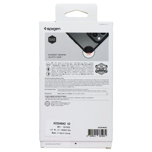 Spigen Crystal Hybrid Series Case for Apple iPhone 14 Pro Max - Black / Clear Cell Phone - Cases, Covers & Skins Spigen - Simple Cell Bulk Wholesale Pricing - USA Seller