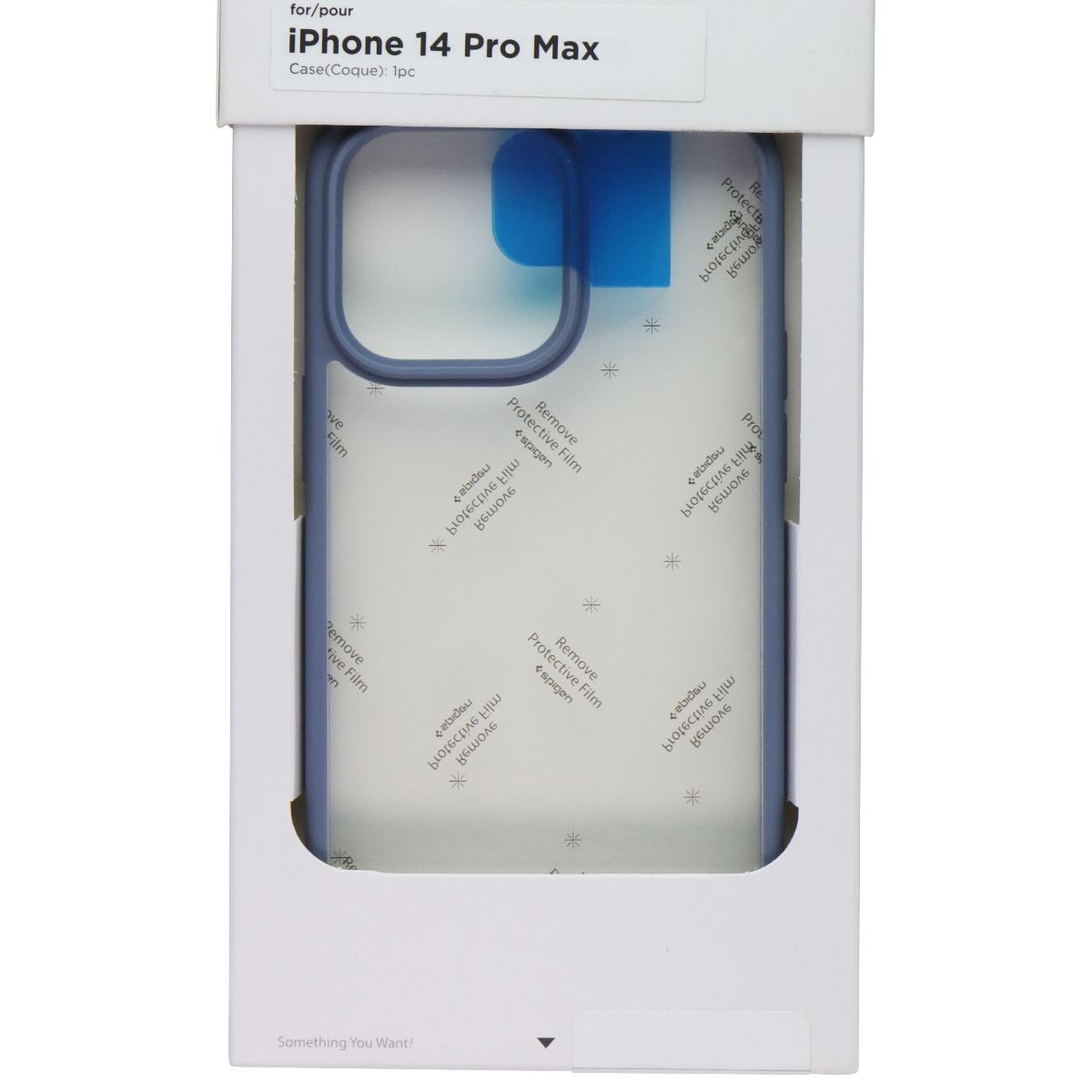 Spigen Crystal Hybrid Series Case for Apple iPhone 14 Pro Max - Sierra Blue Cell Phone - Cases, Covers & Skins Spigen - Simple Cell Bulk Wholesale Pricing - USA Seller
