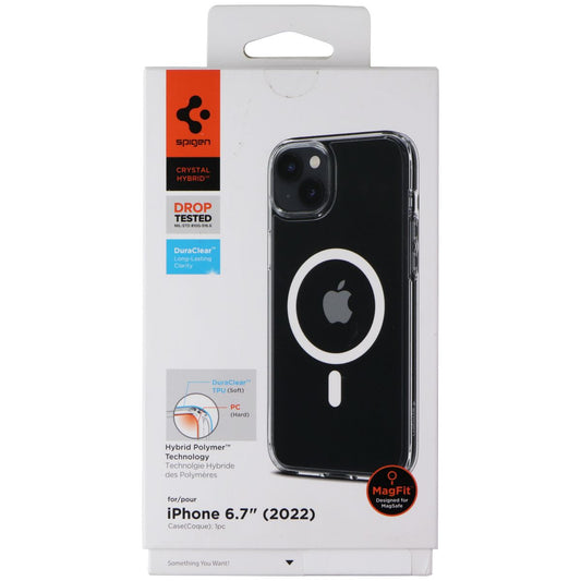 Spigen Crystal Hybrid Series Case for MagSafe for iPhone 14 Plus - Clear Cell Phone - Cases, Covers & Skins Spigen - Simple Cell Bulk Wholesale Pricing - USA Seller