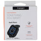 Spigen Rugged Armor Case for Apple Watch 45/44 mm - Matte Black Smart Watch Accessories - Smart Watch Cases Spigen - Simple Cell Bulk Wholesale Pricing - USA Seller