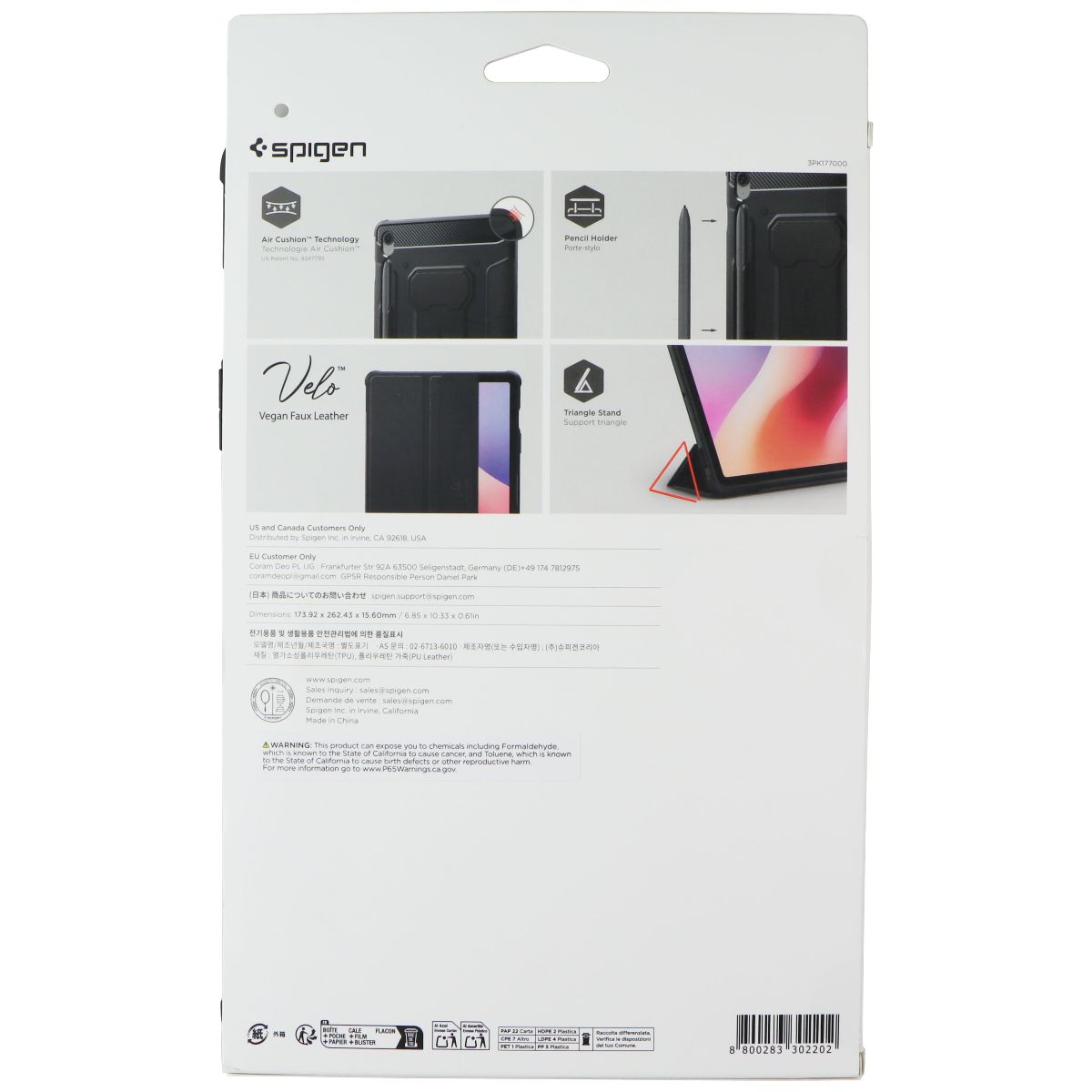 Spigen Core Armor Pro Folio Case for Samsung Galaxy Tab S10 FE / S9 - Black iPad/Tablet Accessories - Cases, Covers, Keyboard Folios Spigen - Simple Cell Bulk Wholesale Pricing - USA Seller