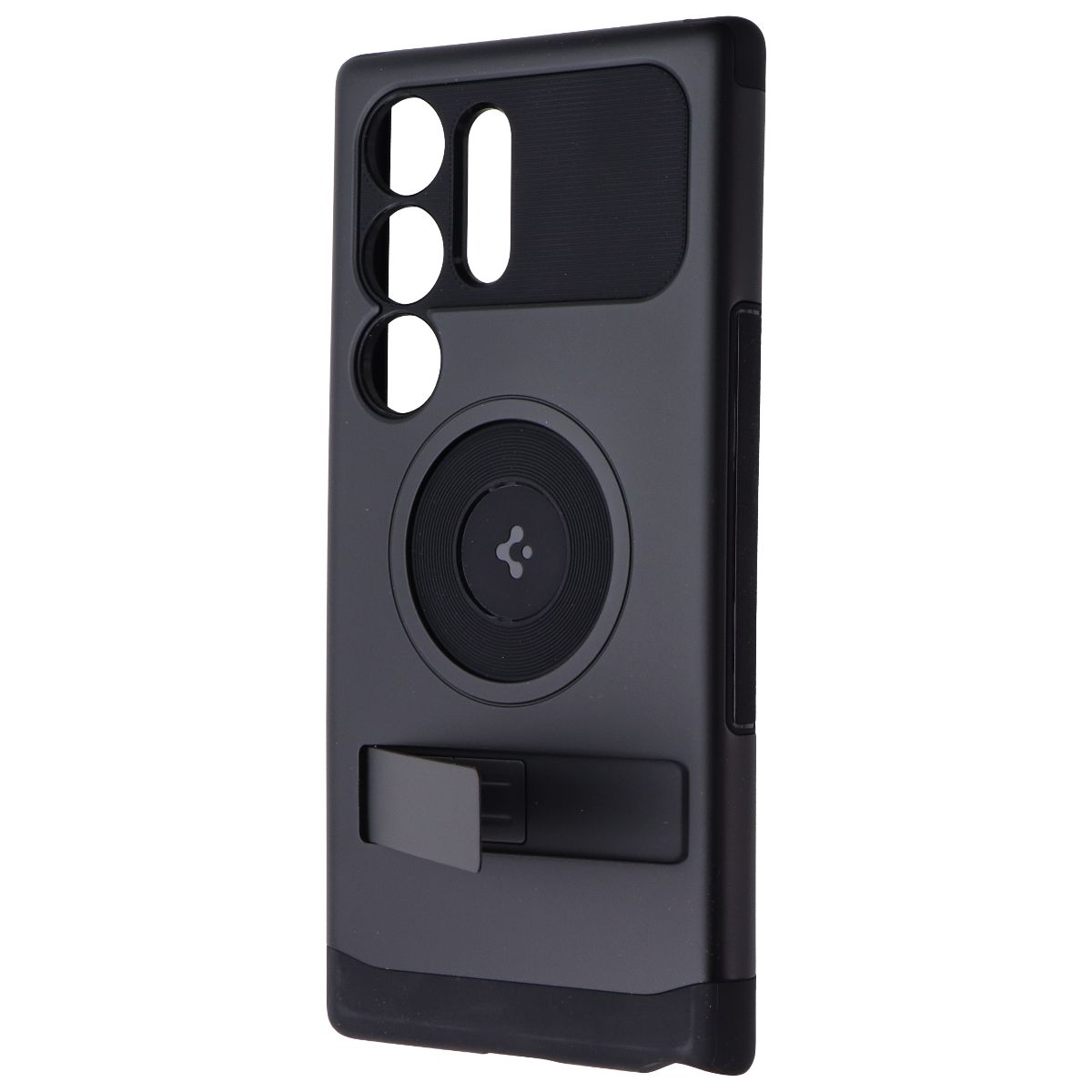 Spigen Slim Armor Kickstand (MagFit) Case for Samsung Galaxy S24 Ultra - Black Cell Phone - Cases, Covers & Skins Spigen - Simple Cell Bulk Wholesale Pricing - USA Seller